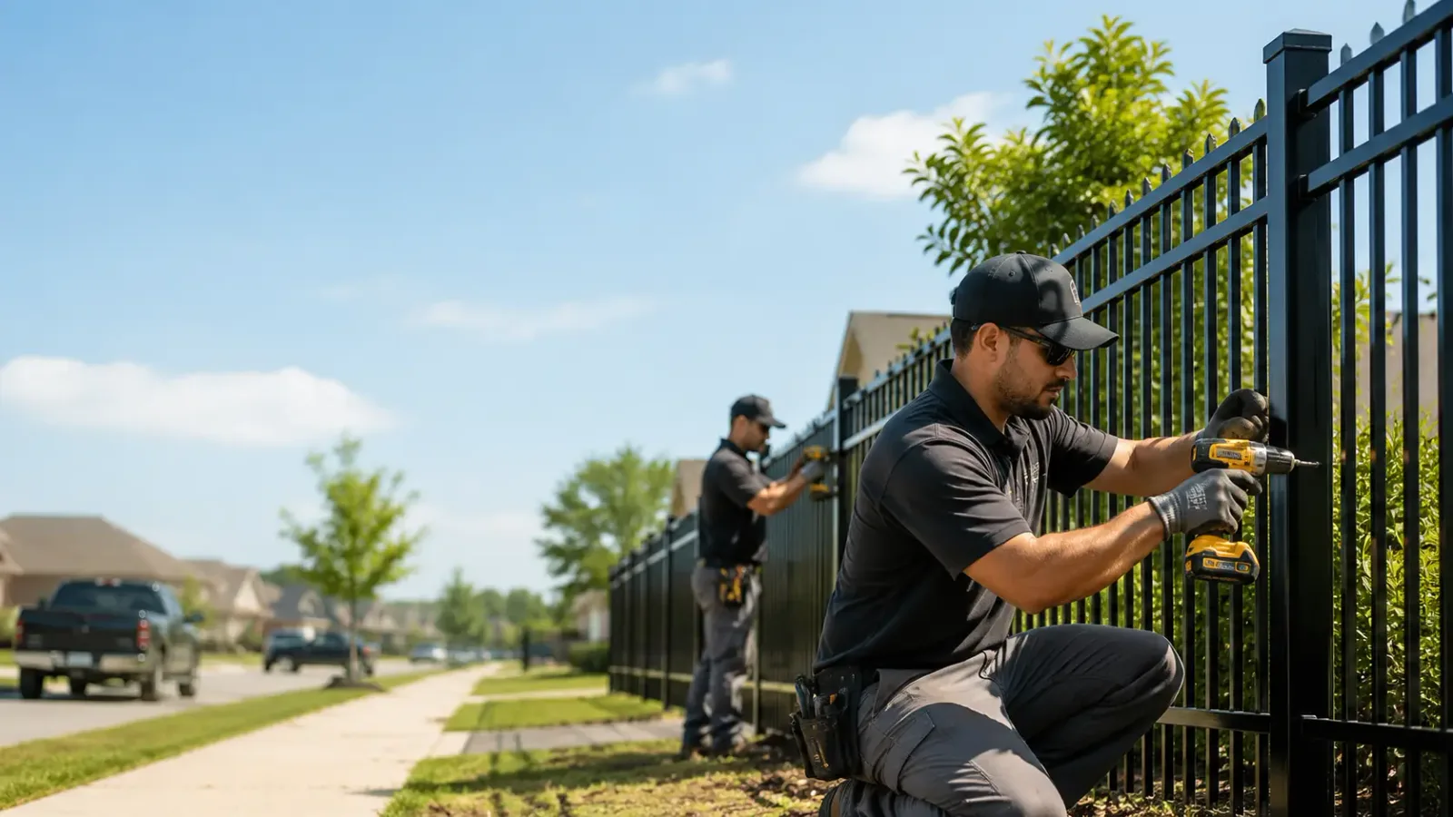 Metal Fence Installation in Waukee, IA